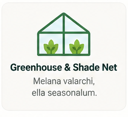 Greenhouse & Shade Net