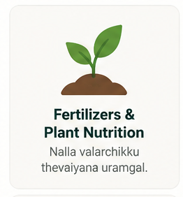 Fertilizers & Plant Nutrition