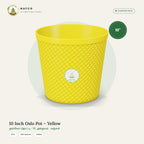10 Inch Oslo Pot – Yellow