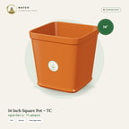 14 Inch Square Pot – TC