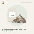 30–50mm Koozhangal Decorative Pebbles – 25 kg