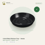 4 Inch Black Bottom Tray – Janata