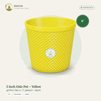 5 Inch Oslo Pot – Yellow