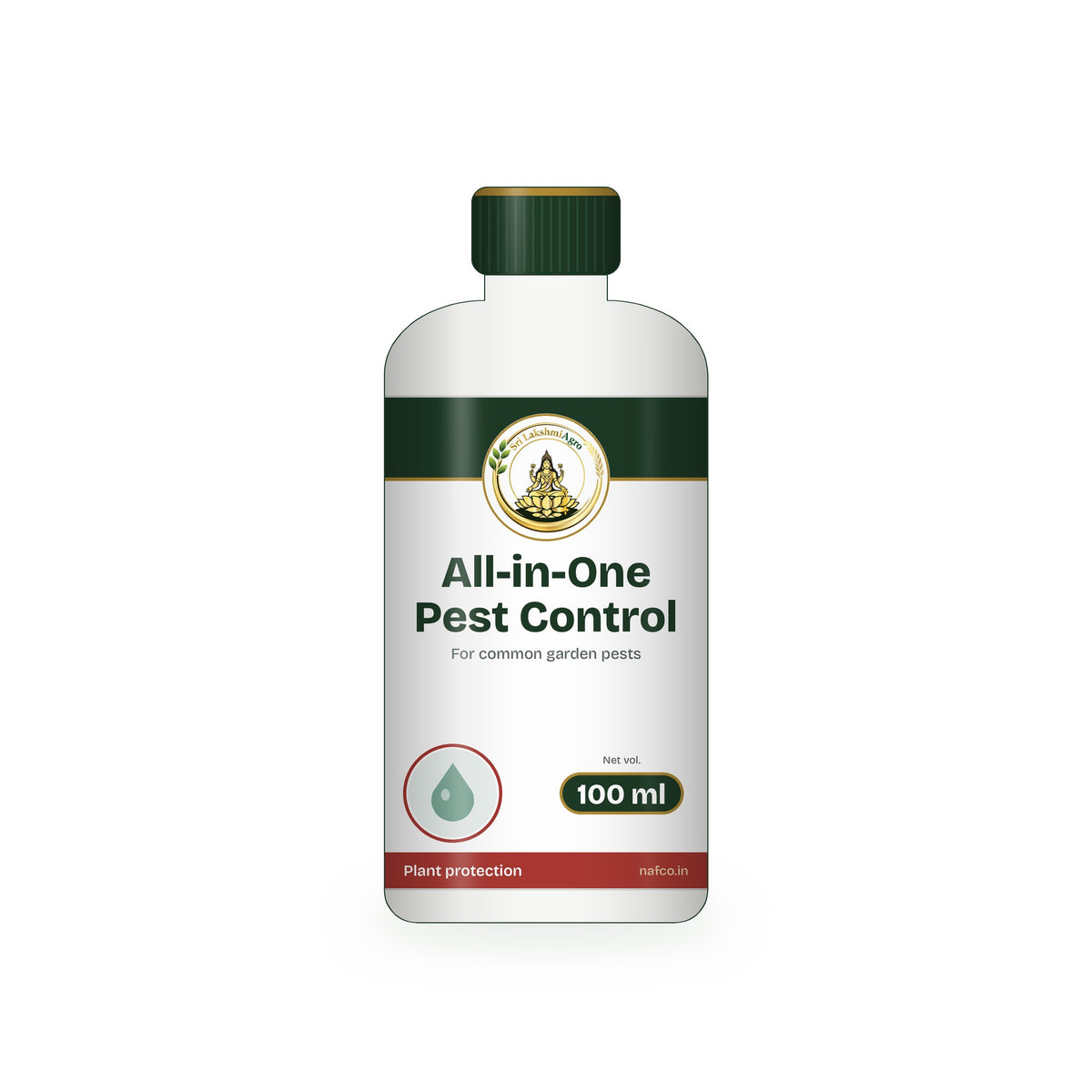 All-in-One Pest Control – 100 ml in a Sri Lakshmi Agro bottle