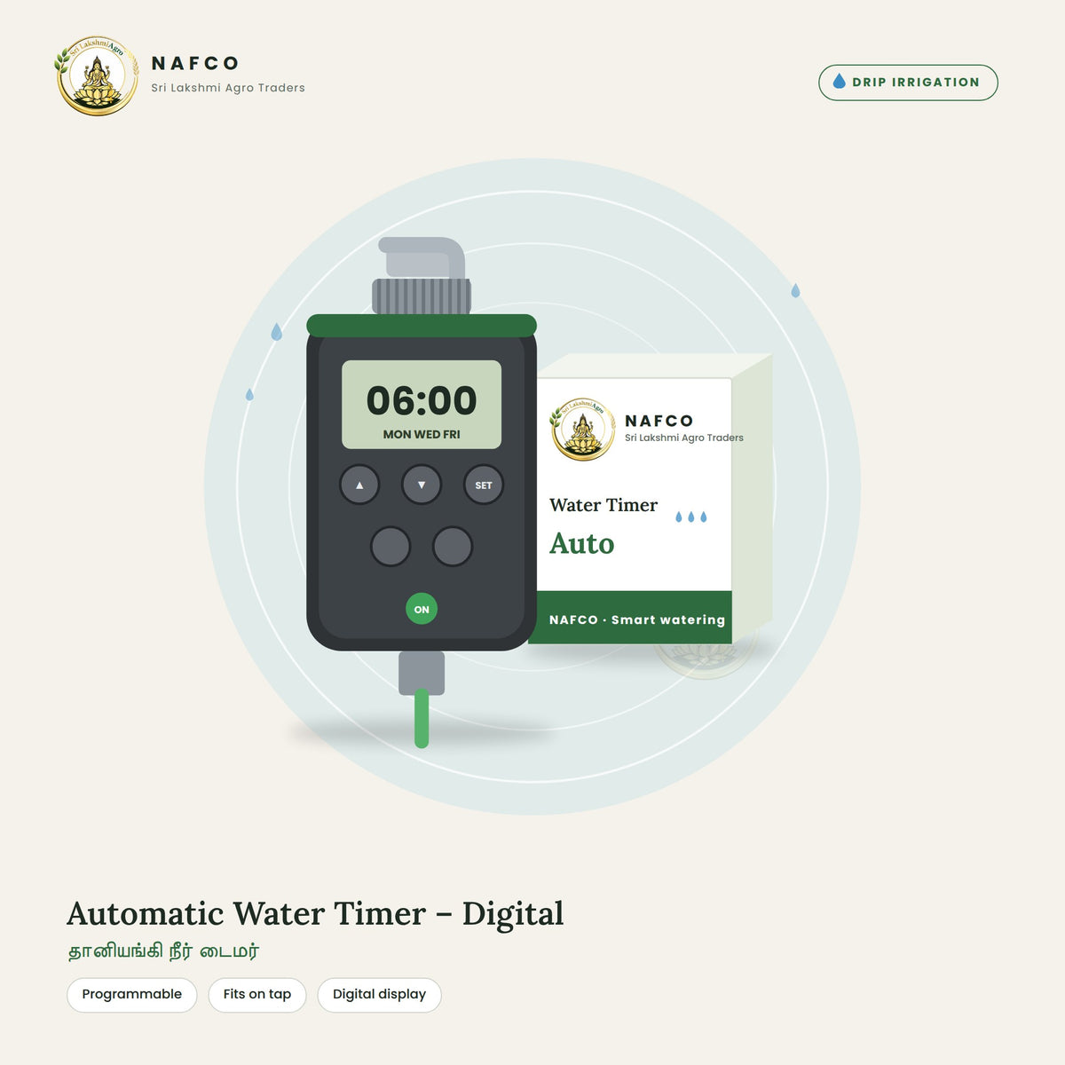 Automatic Water Timer – Digital