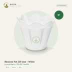 Blossom Pot 250 mm – White