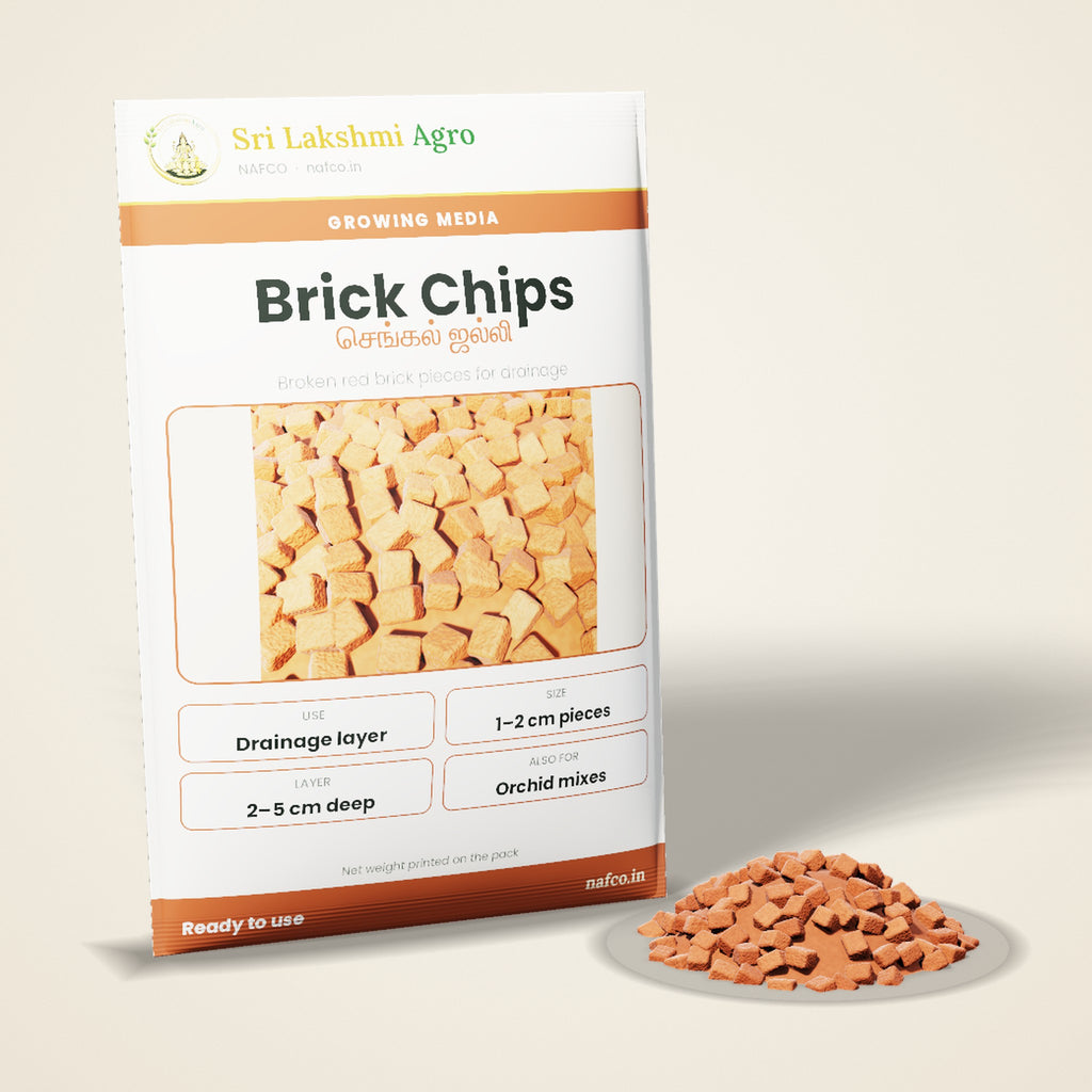 Brick Chips – Drainage Layer