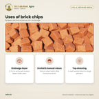 Brick Chips – Drainage Layer – uses