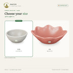 Cement Lotus Pot – 2.5 Feet (Bowl) – size guide