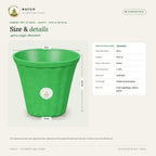 Cement Pot 16 Inch – Heavy – size and details