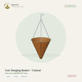 Coir Hanging Basket – Conical