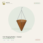 Coir Hanging Basket – Conical