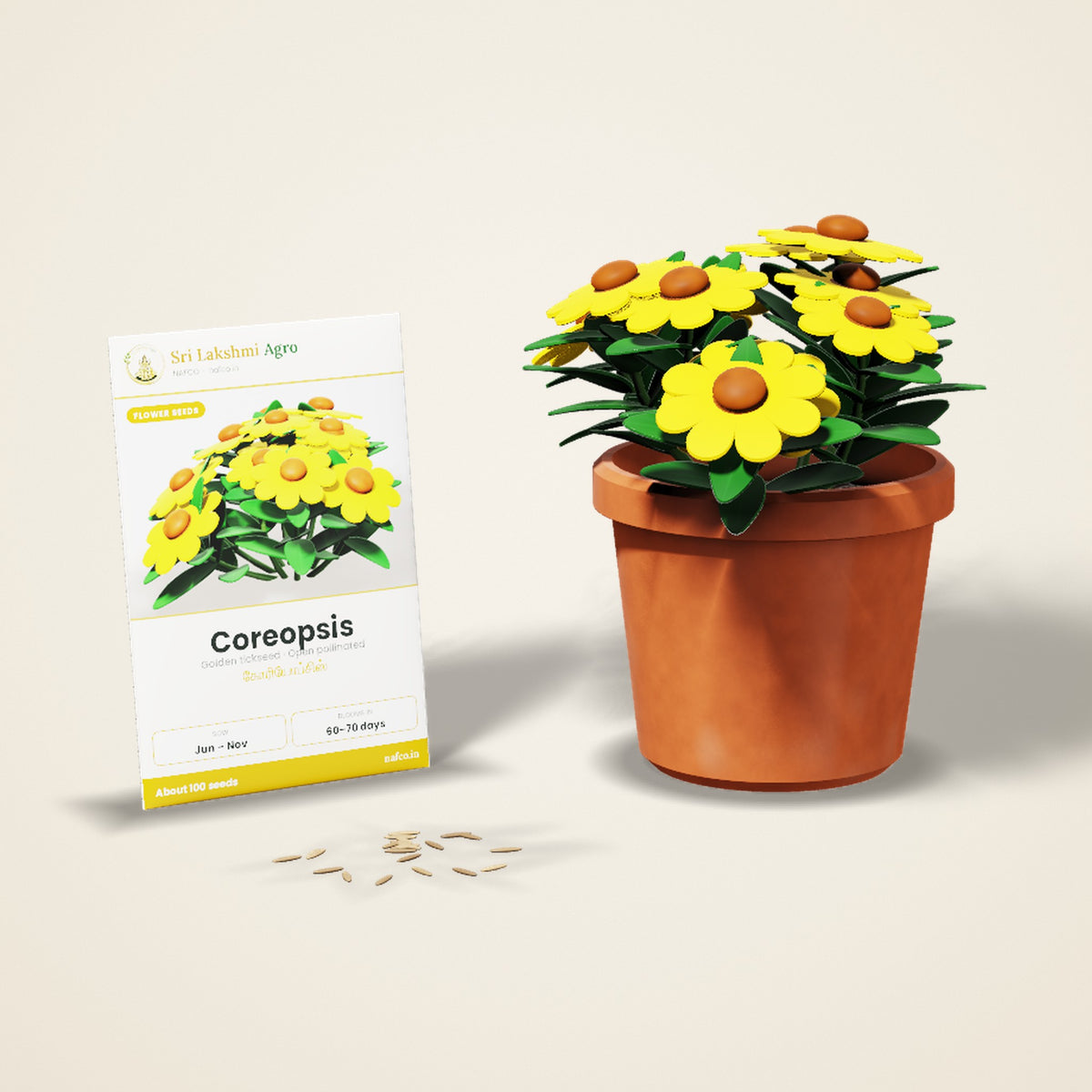 Coreopsis Seeds – Golden Tickseed