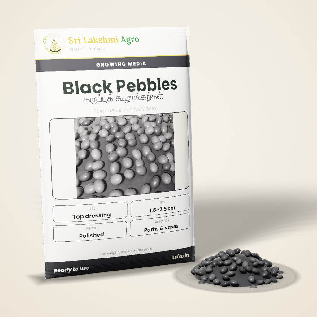 Decorative Pebbles – Black