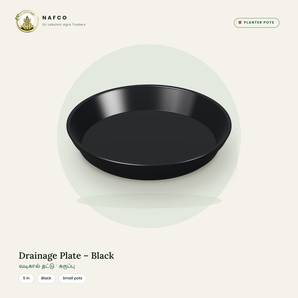Drainage Plate – Black