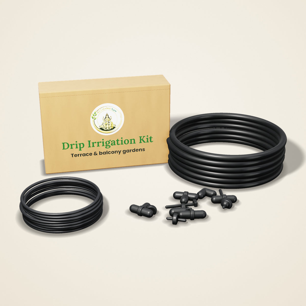Drip Irrigation Kit – Manual (10 to 100 Plants)