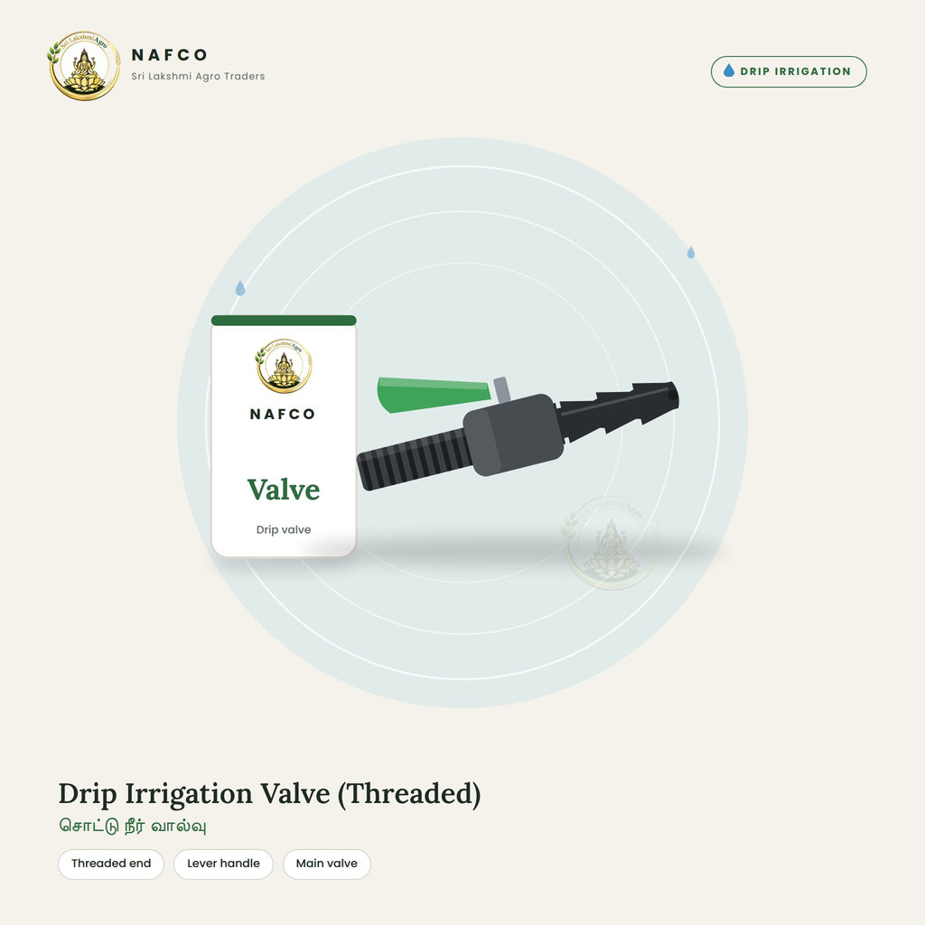 Drip Irrigation Valve (Threaded)