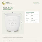 Face Pot – 4 Inch – size and details