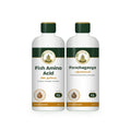 Fish Amino Acid 1 L + Panchagavya 1 L Combo: Sri Lakshmi Agro packs shown together