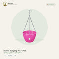 Flower Hanging Pot – Pink