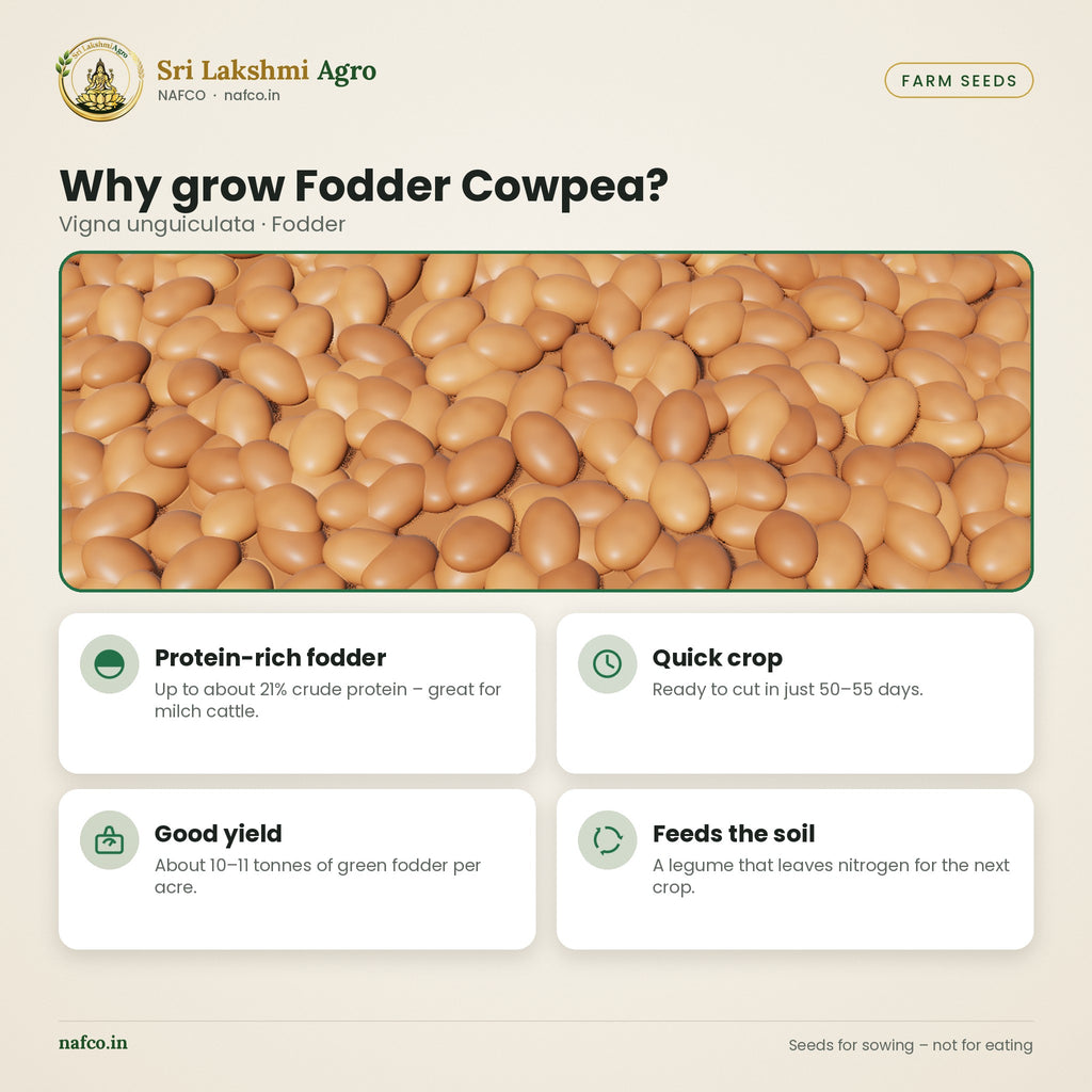 Fodder Cowpea Seeds – benefits