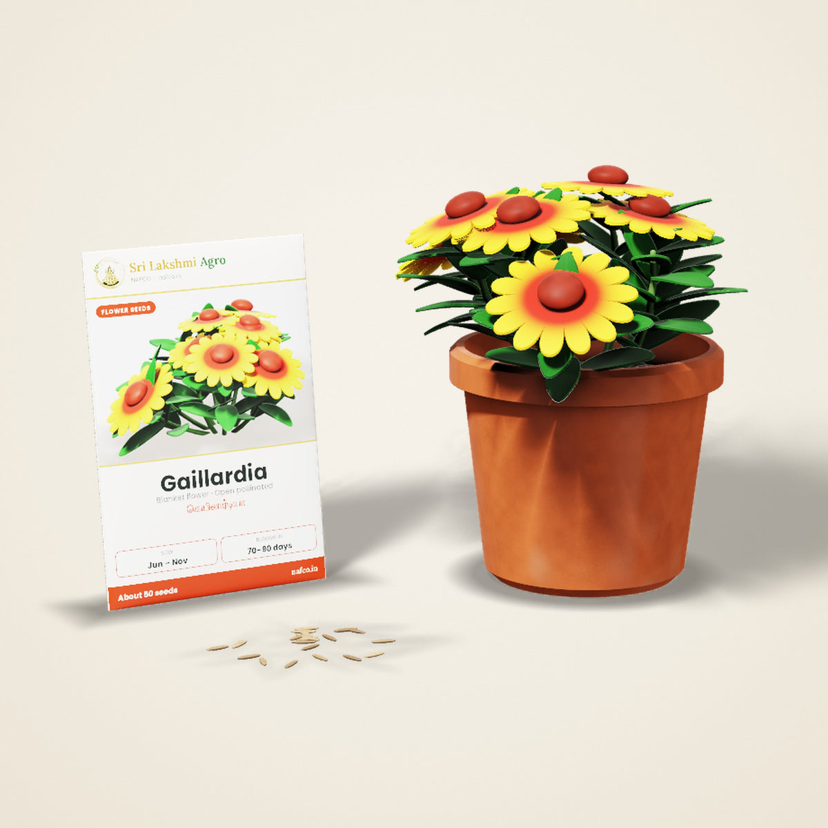 Gaillardia Seeds – Blanket Flower