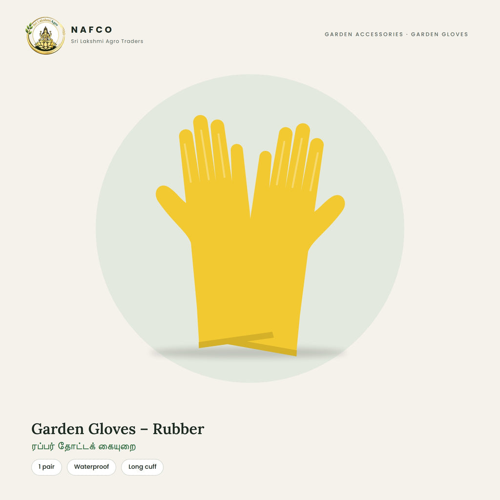 Garden Gloves – Rubber