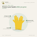 Garden Gloves – Rubber – features