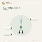 Garden Hedge Shear – Extendable – features