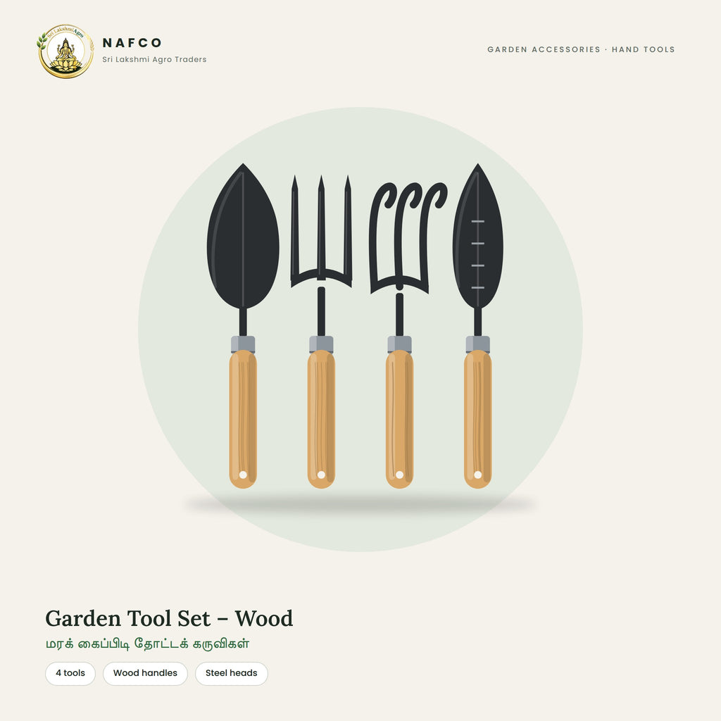 Garden Tool Set – Wood