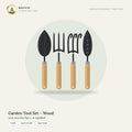 Garden Tool Set – Wood