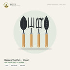 Garden Tool Set – Wood