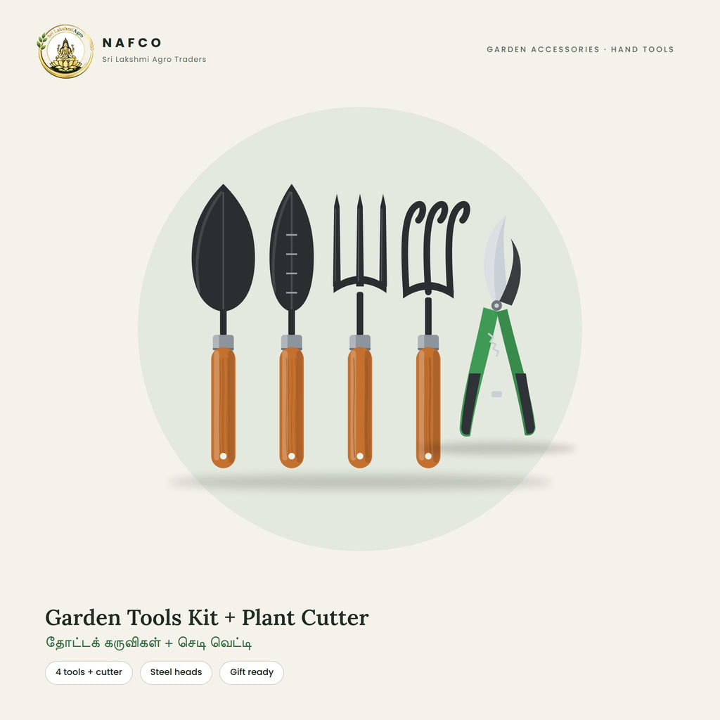 Garden Tools Kit + Plant Cutter