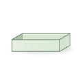 48 × 24 × 12 inch rectangular grow bag, illustrated on a white background