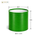 HDPE round grow bag, 12 × 12 inch (30 × 30 cm), holds about 22 litres