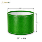 HDPE round grow bag, 9 × 6 inch (23 × 15 cm), holds about 6 litres