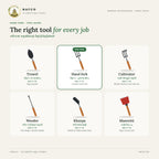 Hand Fork – tool guide