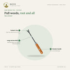 Hand Weeder Tool – features