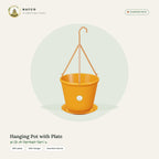 Hanging Pot with Plate