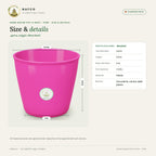 Home Decor Pot 4 Inch – Pink – size and details