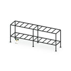 Iron Double Layer Stand – 48×10×18×6 in, Sri Lakshmi Agro plant stand on a white background