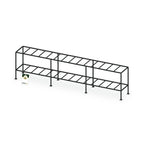 Iron Double Layer Stand – 72×10×18×6 in, Sri Lakshmi Agro plant stand on a white background