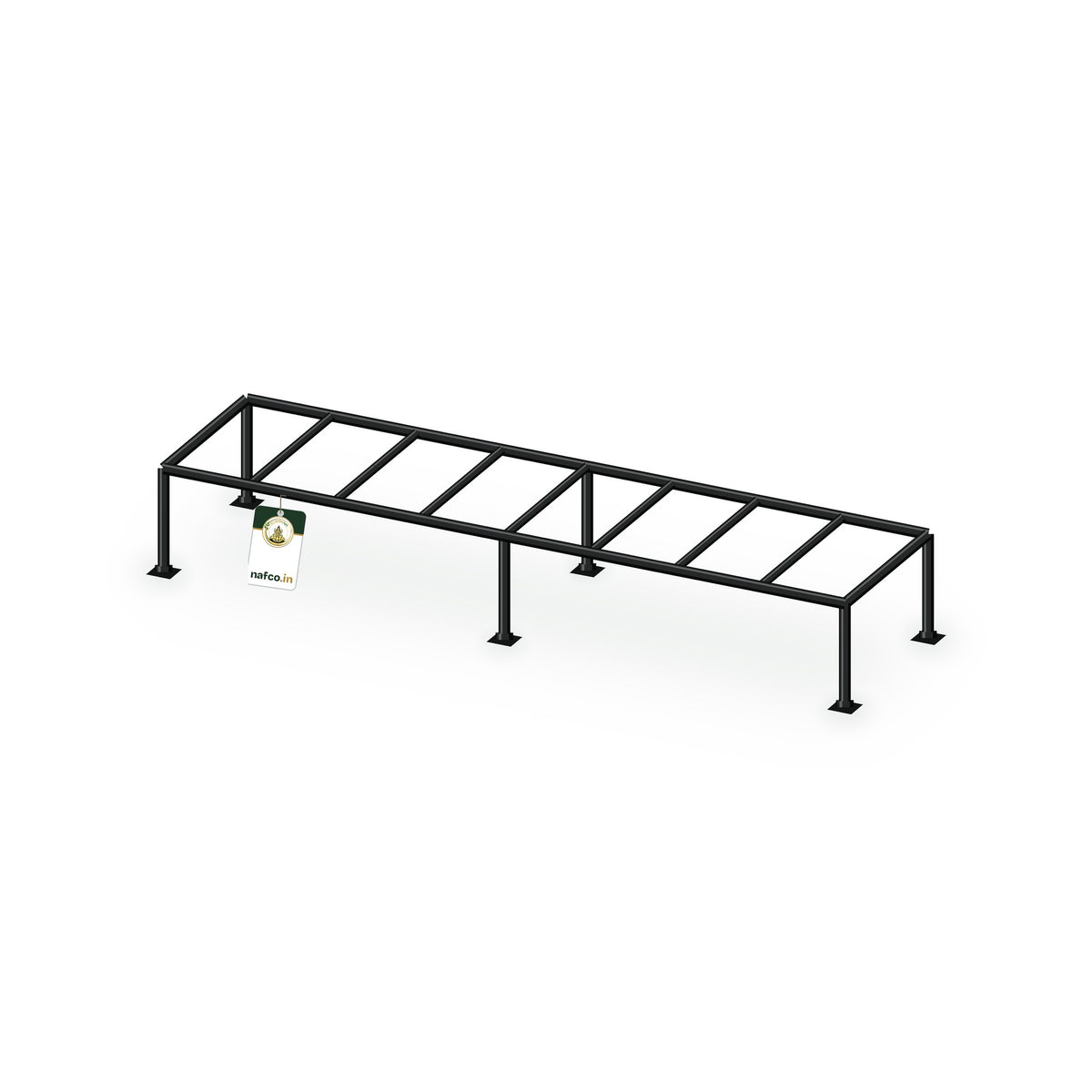 Iron Plant Stand – 40×10×6 in, Sri Lakshmi Agro plant stand on a white background