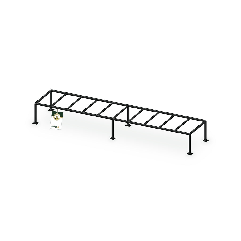 Iron Plant Stand – 48×10×6 in, Sri Lakshmi Agro plant stand on a white background