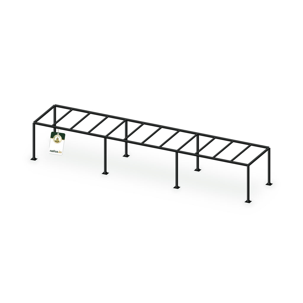 Iron Plant Stand – 60×12×10 in, Sri Lakshmi Agro plant stand on a white background