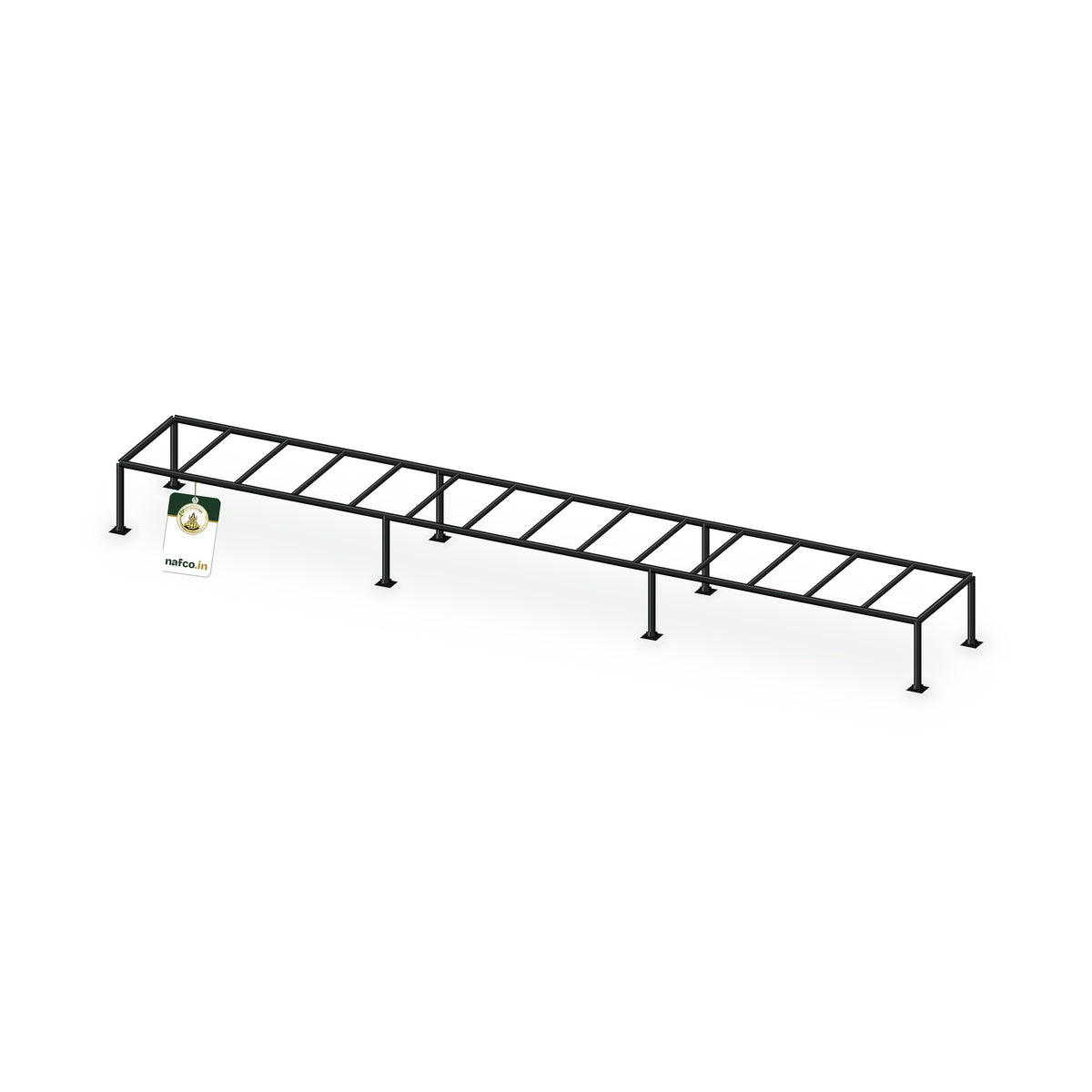 Iron Plant Stand – 72×10×6 in, Sri Lakshmi Agro plant stand on a white background