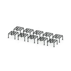 Iron Square Stand – 10×10 in, Pack of 10, Sri Lakshmi Agro plant stand on a white background