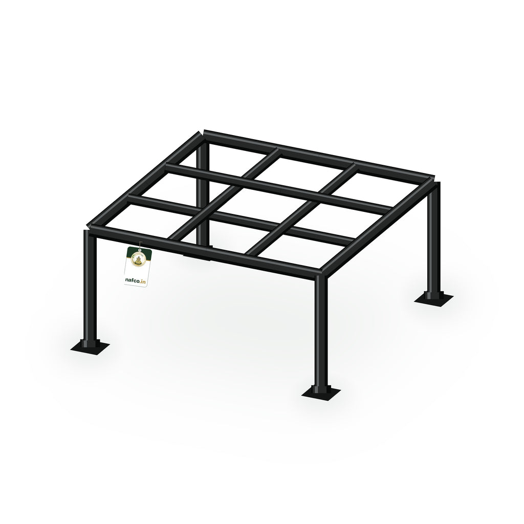 Iron Square Stand – 12×12 in, Sri Lakshmi Agro plant stand on a white background