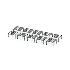 Iron Square Stand – 12×12 in, Pack of 10, Sri Lakshmi Agro plant stand on a white background