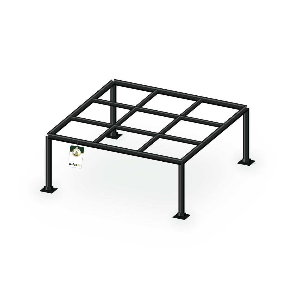Iron Square Stand – 15×15 in, Sri Lakshmi Agro plant stand on a white background